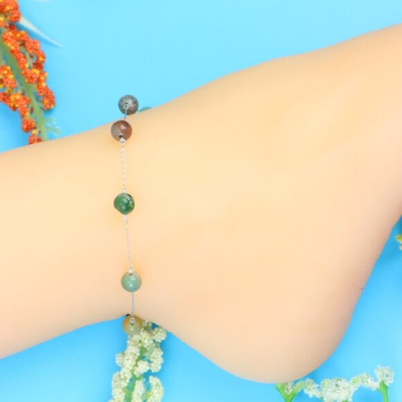 Elegant Handmade Anklet – Perfect for Women & Girls | Ideal Gift Option, DYC1634 - Picture 7 of 10